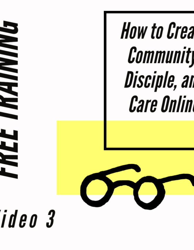 Training Video 3: Caring for Community In-Person & Online